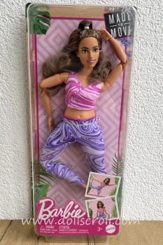 Mattel - Barbie - Made to Move - Waves - Hispanic (Curvy) - Doll